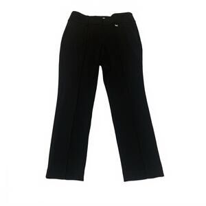 Anne Klein Women's Size 8 Black High Rise Slim Ankle Dress Pants W32x29L